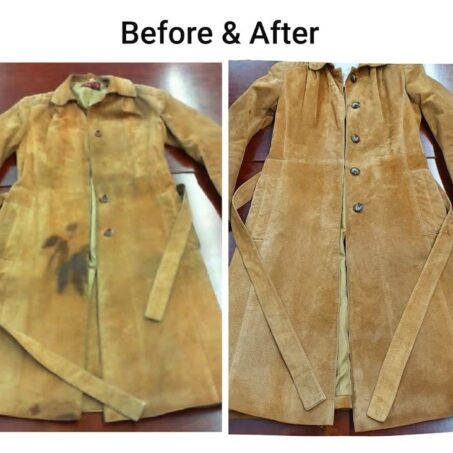 Before-after Suede Jacket