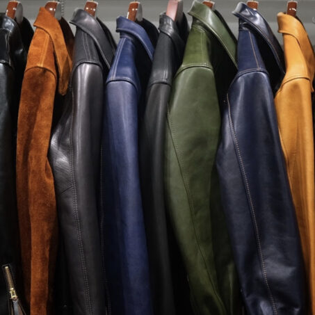 Leather Jacket in Rack