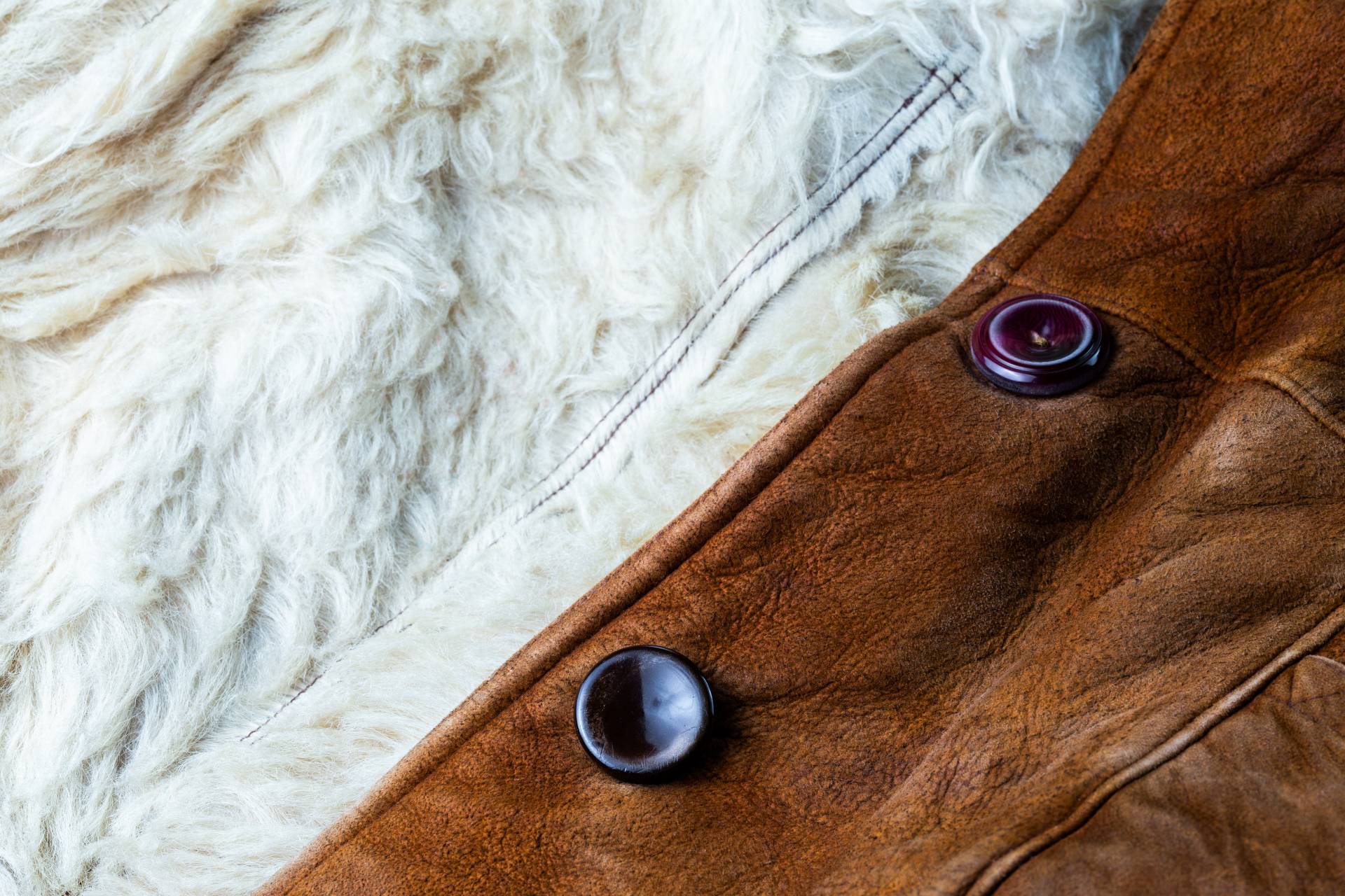 Sheepskin Closeup